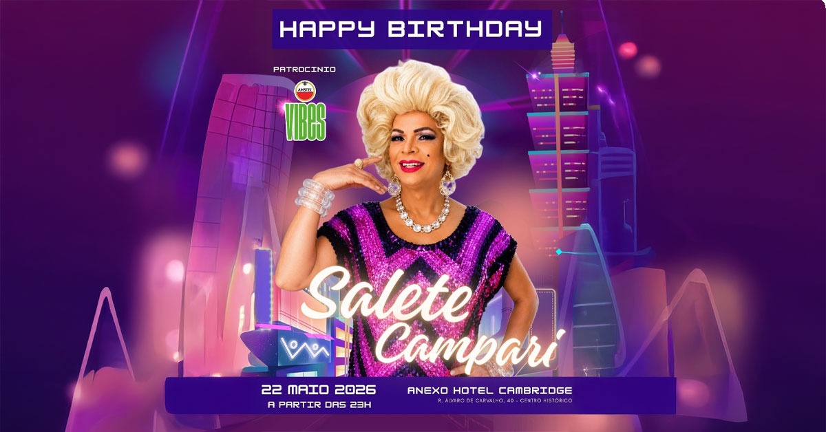 Arte do evento: BLOCO DA SALETE CAMPARI “ A FESTA”