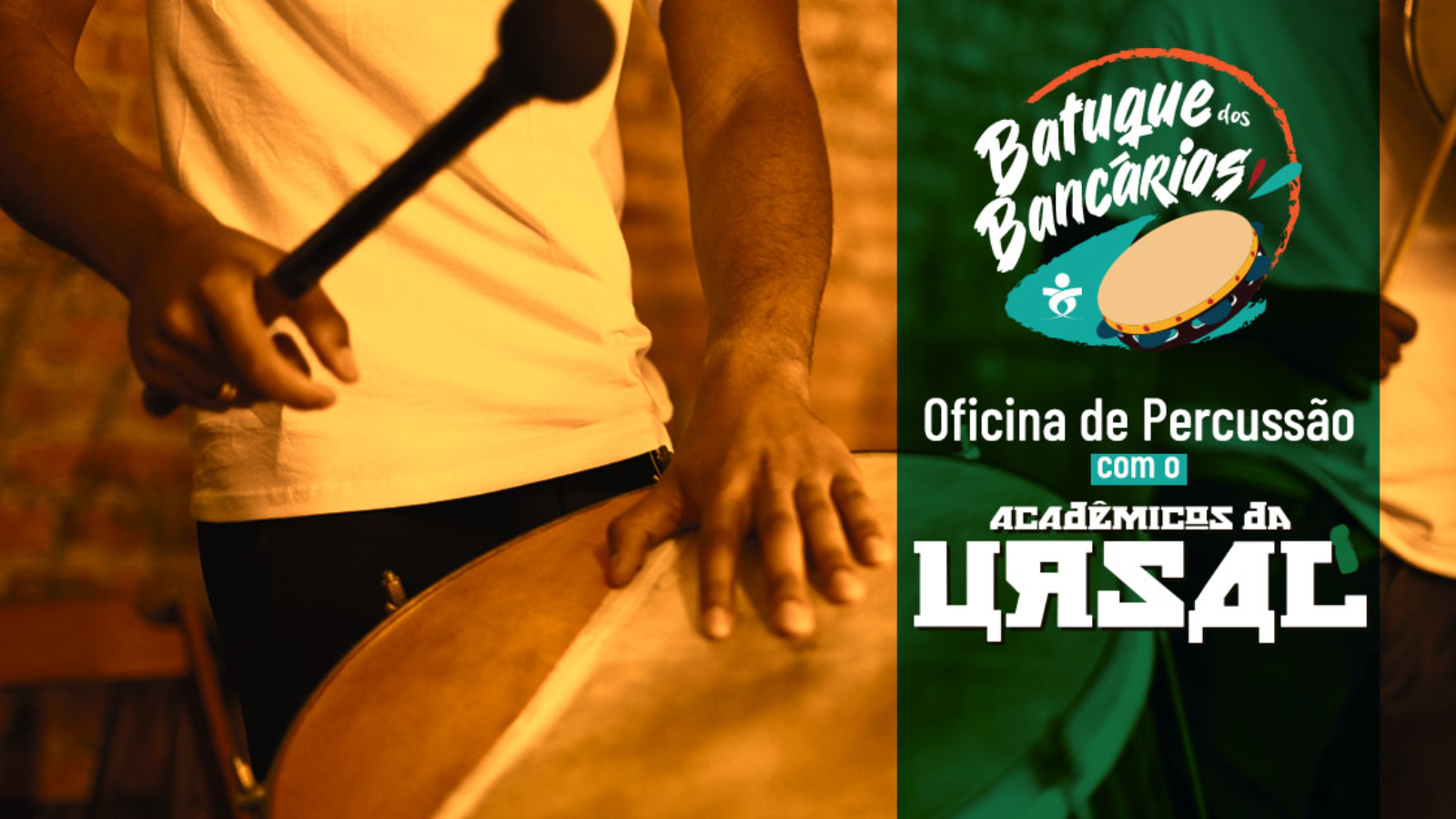 Arte do evento: BATUQUE DOS BANCÁRIOS